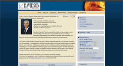 Desktop Screenshot of davidsonfinancialplanning.com